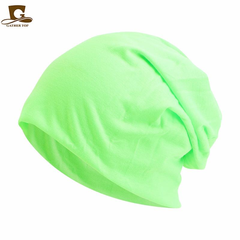 Men's and women's candy-colored pullover hats, stretch confinement hats, nightcaps, hip-hop headscarf hats JDU