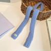 Y2K Long Narrow Scarves Korean Style Sweet Scarf Cool Knitted Scarf  Streetwear