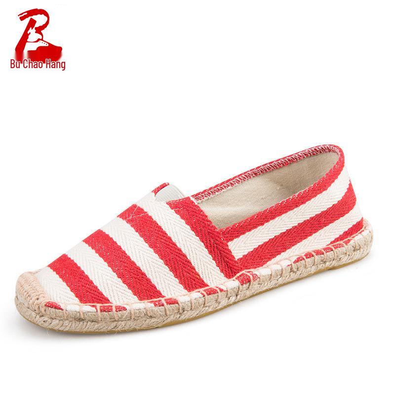 

Graffiti Canvas Espadrilles: Summer Breathable Flat Couple Shoes 37