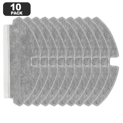 Waschbare Mikrofaser-Mopptücher für ROPO Slim / für Kewbily DL30 Pro, Wiederverwendbare Reinigungs-Pads für Hartböden, 4/10 Stück