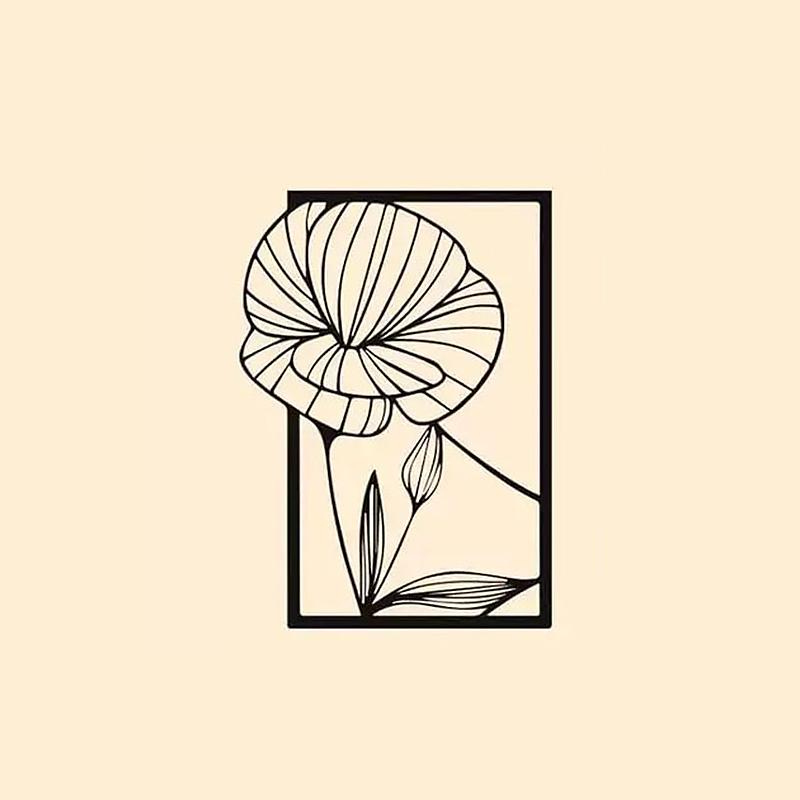 

Handmade Nordic Style Mounted Metal Wall Decor Pendant Unique Iron Art Ornament Home Decorations