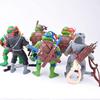 6 pezzi/sacchetto Adorabili Tartarughe da 12 cm Action Figure Cartone Animato Tartarughe Ninja Giocattoli Per Bambini Figura Anime Bambola Regali di Compleanno