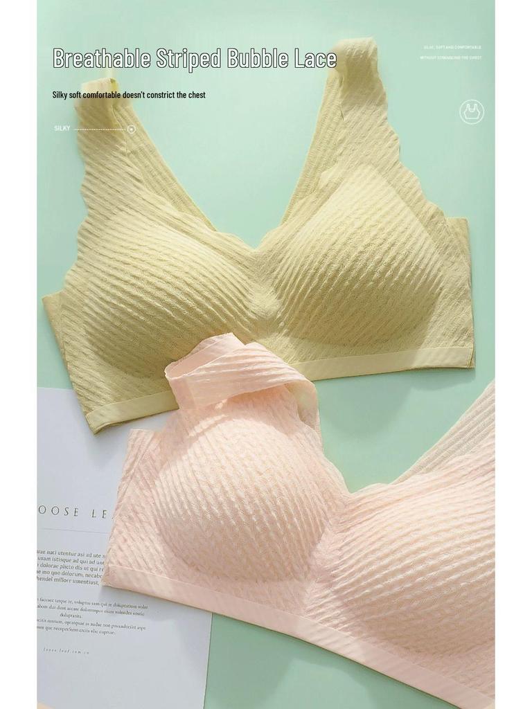 Seamless Lace Sports Bra: Sexy, One-Piece, Comfort Fit.