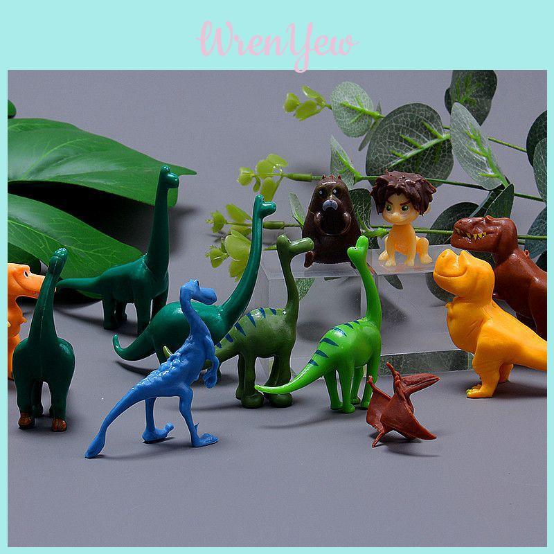 Adorable And Detailed The Good Dinosaur Mini Figures Ideal For Cake Decoration
