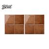 Retro Style Adhesive Wall Panels Square Checkered Tiles Stickers Self PET Panels Kitchen Backsplash Peel And Stick Easy Waterproof Oil-proof Decals