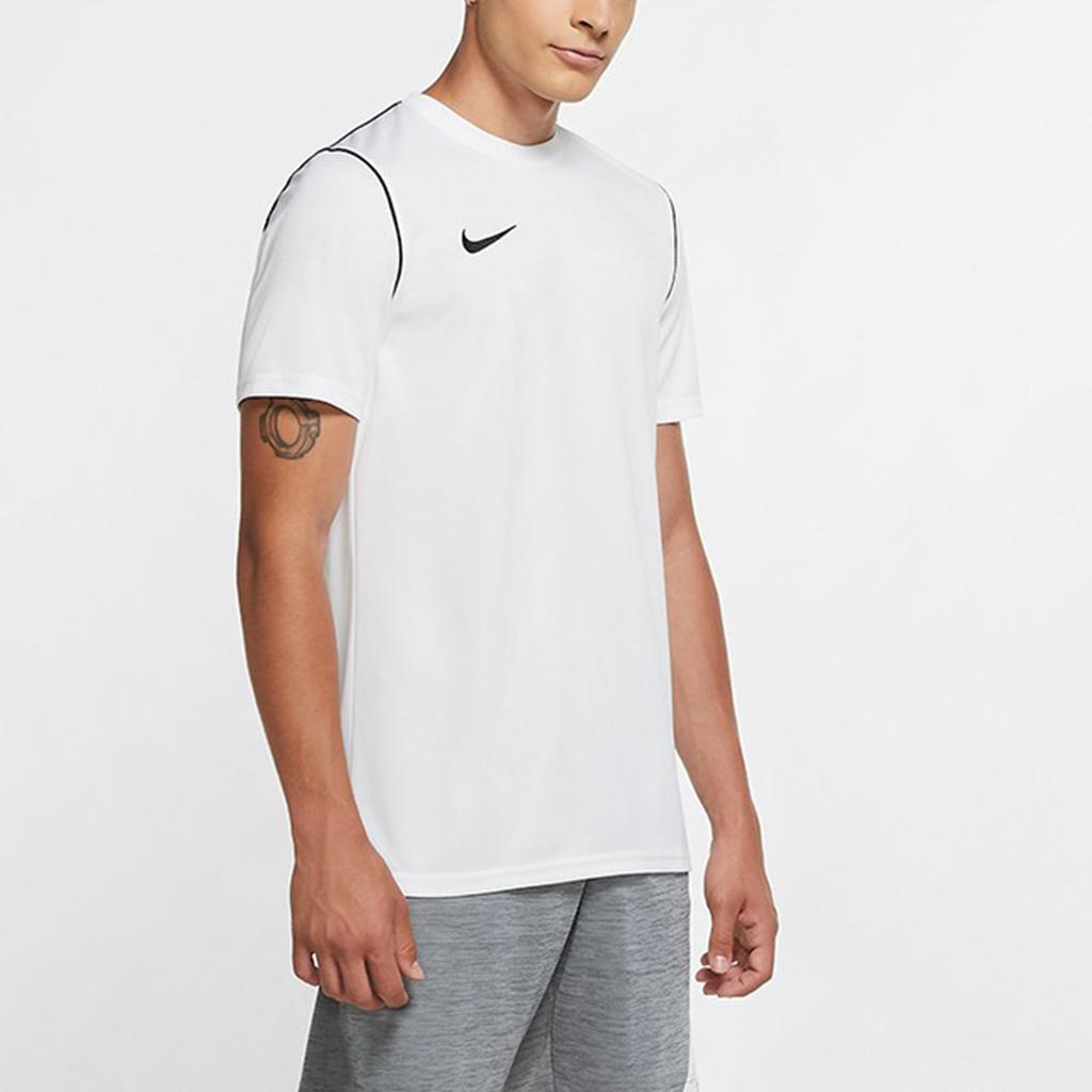 Nike Round Neck Training Soccer Short Sleeve T-Shirt Men Tops White BV6883-100