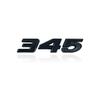 1Pc Metal 3D Car Sticker 392 345 6.4L Emblem Car Fender Side Sticker Rear Trunk Bumper Tail Sticker For Hemi Charger Challenge