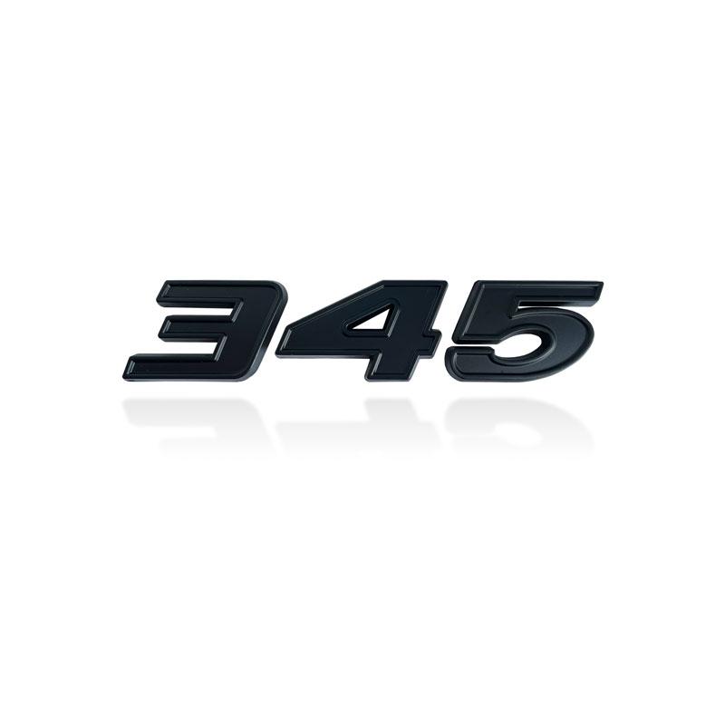 1Pc Metal 3D Car Sticker 392 345 6.4L Emblem Car Fender Side Sticker Rear Trunk Bumper Tail Sticker For Hemi Charger Challenge