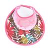 Summer Sun Hat for Women Wide Brim Print Foldable Visors Suncreen Uv Protection Lady Beach Floppy Cap Girls Holiday Baseball Cap
