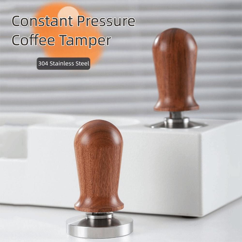 51/53/58mm Coffee Powder Press Flat Bottom Espresso Distribution Tool  Coffee Grounds