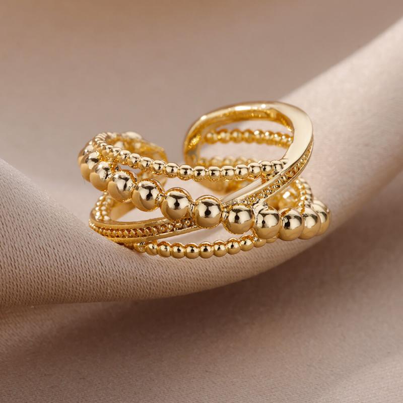 Aesthetic Vintage Rings for Women Wedding Prom Accessories Gift