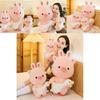 Adorable Large Plush Pig Toy With Headband Perfect Gift For Kids And Collectors