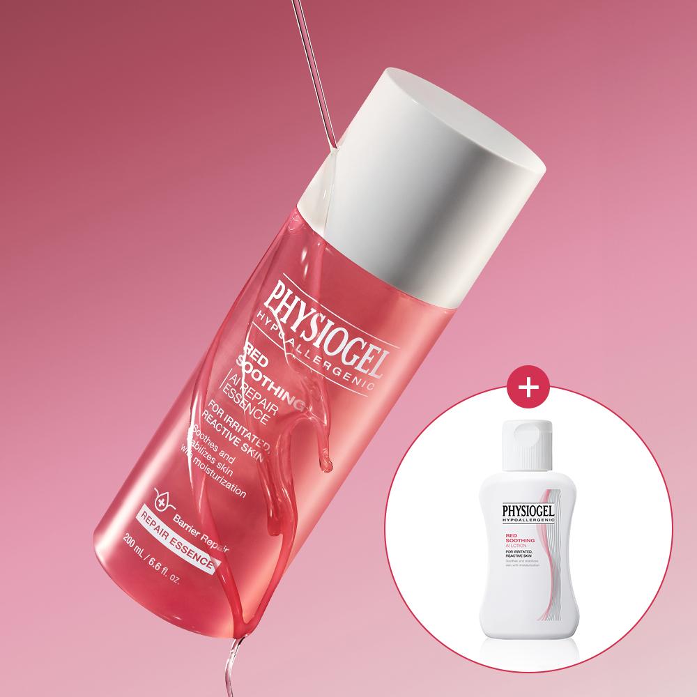 Physiogel [Январский Выбор Всех Молодых] Physiogel Red Soothing Ai repAir Эссенция 200мл Проект + Лосьон 50мл