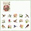 30pcs Butterfly Transparent Decorative Stickers for Journaling Scrapbooking Planner DIY Crafts Aesthetic Sticker
