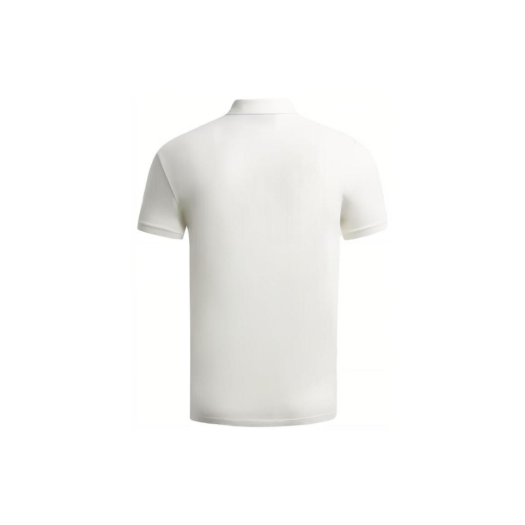 Emporio Armani Solid Color Polo Shirt With Straight Collar Men tops White 8N1FAL-1JTKZ-0101