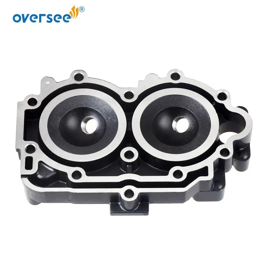 6B4-11111-00-1S Cylinder Head Set for Yamaha 15HP 9.9HP 15D Outboard Engine Boat Motor Parts Gasket 6B4-11111
