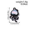 5 Stück Süße Kristall Zirkonia Quallen Anhänger für Schmuckherstellung Halskette Ohrringe Armband DIY Handgemachter Schmuck