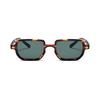 Punk Square Frame Glasses Small Frame UV400 Eyewear Retro Sun Glasses  Business