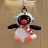Pingu Penguin Plush Keychain Cute Doll Backpack Pendant Creative Animal Toy Bag Accessories Kawaii Anime Figure Girls Christmas