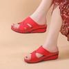 Fashion Shoes Female 2024 High Quality Open Toe Women's Slippers Plus Size Casual Slippers Women Round Toe Wedges Platform Shoes Women