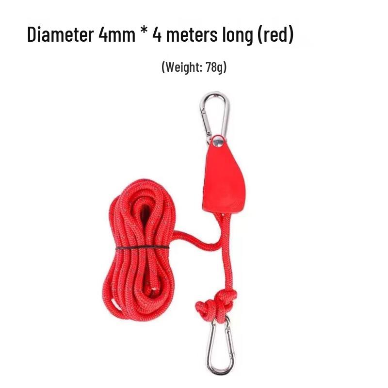 Ally Outdoor Tent Pulley Rope Tensioner