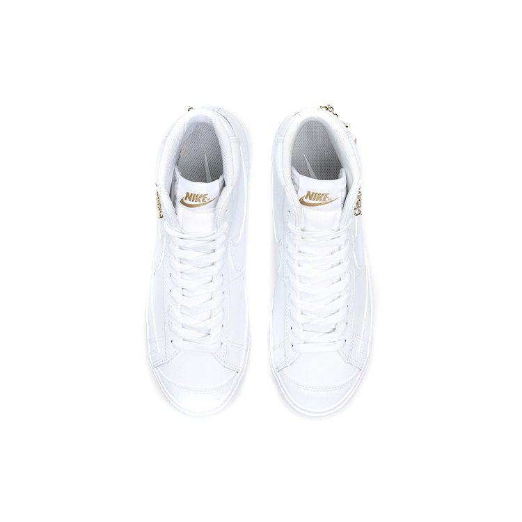 Nike Blazer Mid 77 LX Lucky Charms - White Women Sneakers Metallic-Gold DM0850-100