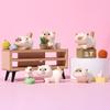 Siamkatze Blind Box Niedliche Blind Bag Siamese Mystery Box Kawaii Kätzchen Puppe Schreibtisch-Ornament Dekor Mini-Figur Spielzeug Geburtstagsgeschenk