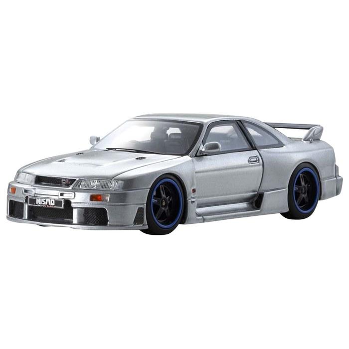 Kyosho Original 1/43 Nismo GT-R LM (BCNR33) Silver Completed Multi-Color