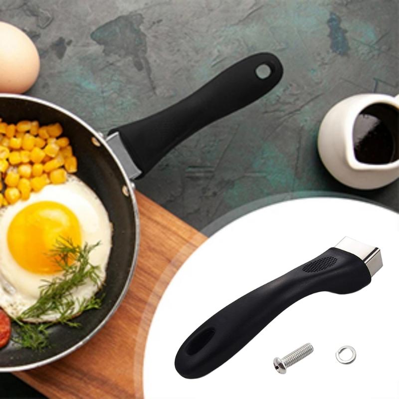 Universeller Langer Griff Ersatz Handgriff Abnehmbarer Griff Handgriff Kochgeschirr Topfdeckelgriff Kochzubehör