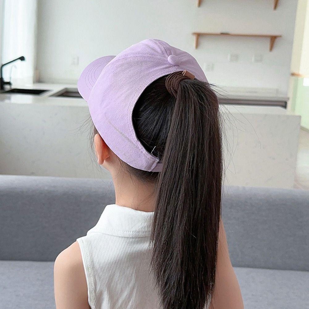 Shading Hat Summer Kid Sunhat Korean Style Children's Visor Hat Breathable Half Empty Top Hat  Kid