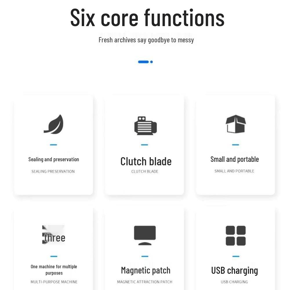 Portable Dual-Use Snack Sealing Machine for Food Preservation