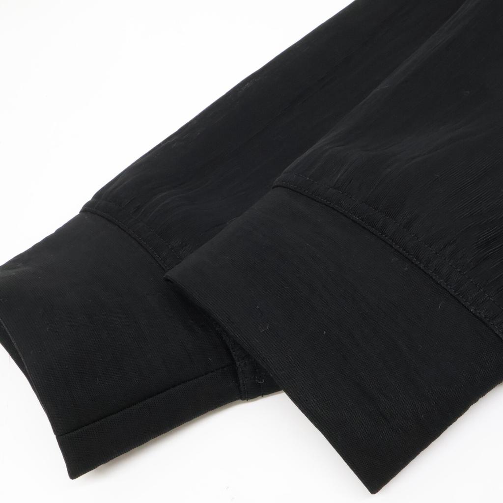 AURALEE 24 Years A24AP04ND Black ELASTIC SHEER Nylon Parka Tops 1 blackUsed