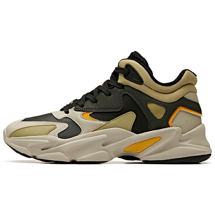 

new Anta Cushioned Slip-Resistant Abrasion-Resistant Low-Top Running Shoes Men s Gray Black 40