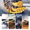 Snow Chains 8 Piece Tyre Traction Adjustable Tire Chains For Cars For Suv Truck Pickup Van Sedans 6.5-9.65in Winter Driving