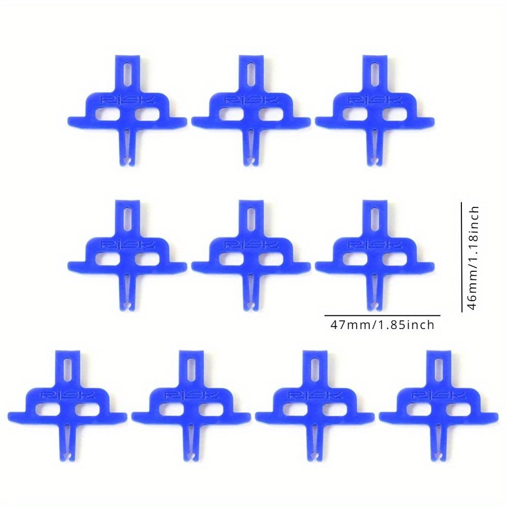 10pcs Bike Oil Hydraulic Disc Brake Pad Spacer Insert Cycling Spare Parts Accessories Bicycle Repair Maintenance Tools