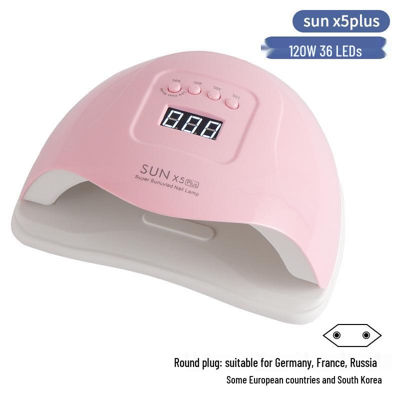 Lampe de Durcissement pour Gel à Ongles Professionnelle SUNONE - Lampe Photothérapie & Cuisson à Séchage Rapide pour Débutants Salons d'Ongles à Domicile