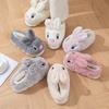 Pantofole Unisex Calde Spesse Super Morbide con Coniglietto Cartone Animato per Interno ed Esterno