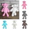 Baby Stuffed Crochet Animals Easter Bear Plush Soft Autism Baby Sleep Toy