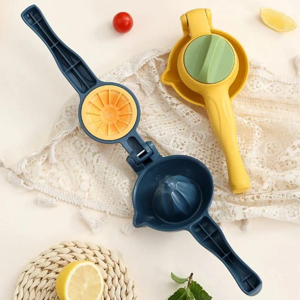 Easy To Clean Hand Lemon Squeezer Labor Saving Portable Design Manual Juicer Comfortable Grip Max Extraction Fruit Press