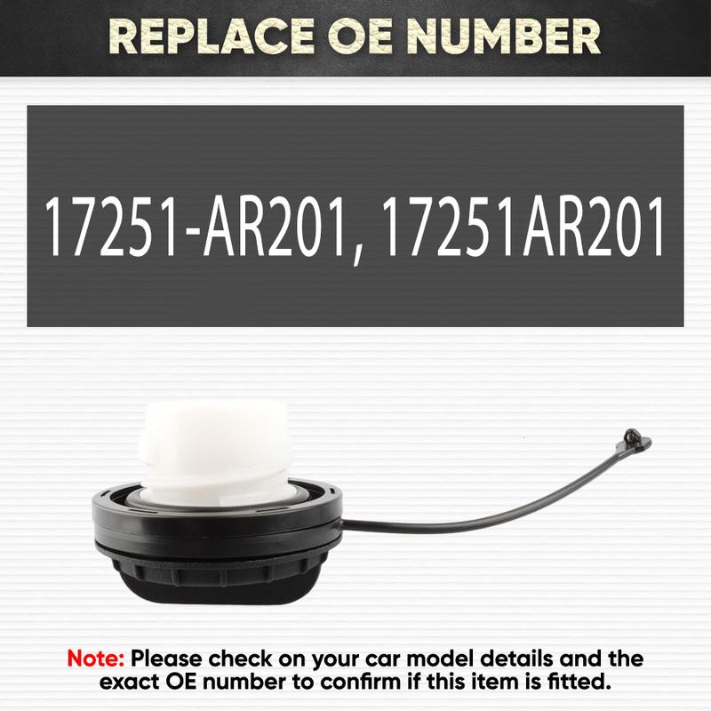 Fuel Tank Cap Gas Cover Replacement for Nissan Armada Titan Infiniti G35 M35 M45 Q45 QX56 2006 2007 17251-AR201 17251AR201