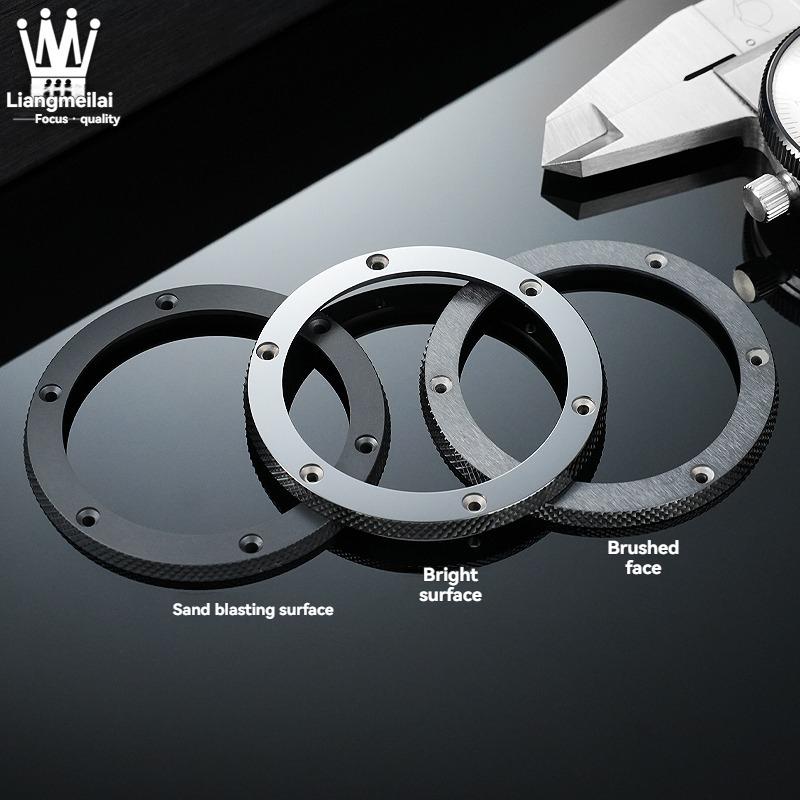 Keramik-Uhrgehäuse Außenring Für Hublot Classic Big Bang Helles Sandstrahlen Gebürsteter Keramikring Rand Uhrenzubehör Herren