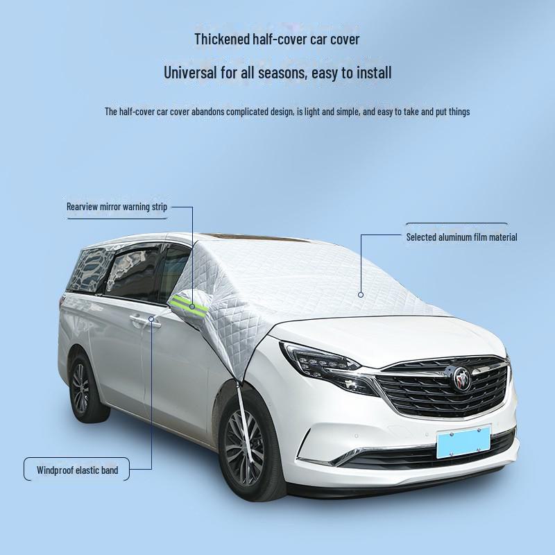 

Biaz Car Защита от снега и солнца для лобового стекла ZQ4 Cotton thickened magnetic car small SUV