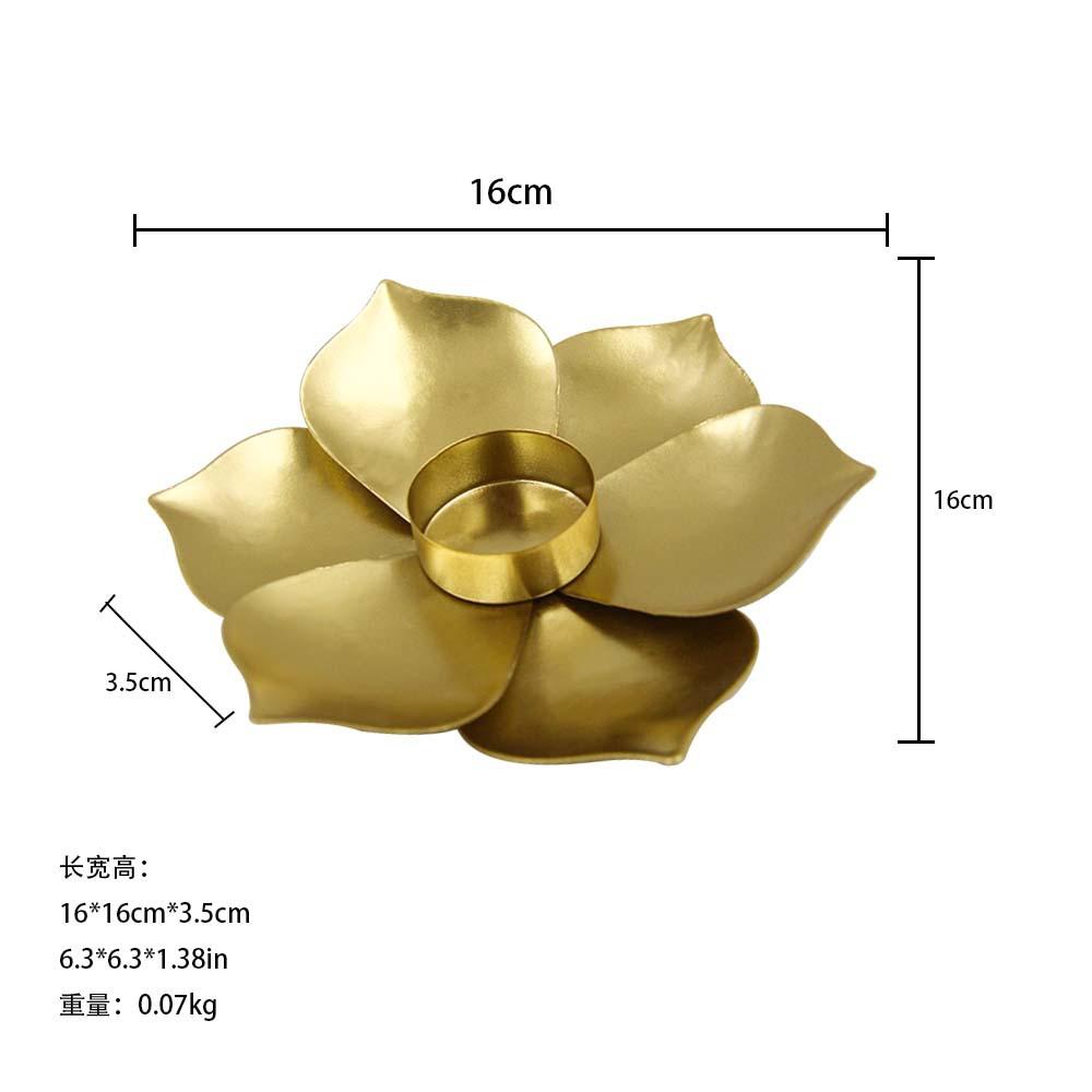 

Creative Home Decor Metal Lotus Candlestick Aromatherapy Candle Stand Candle Tray Candle Cup Personalized Ornament Handicraft 1pc