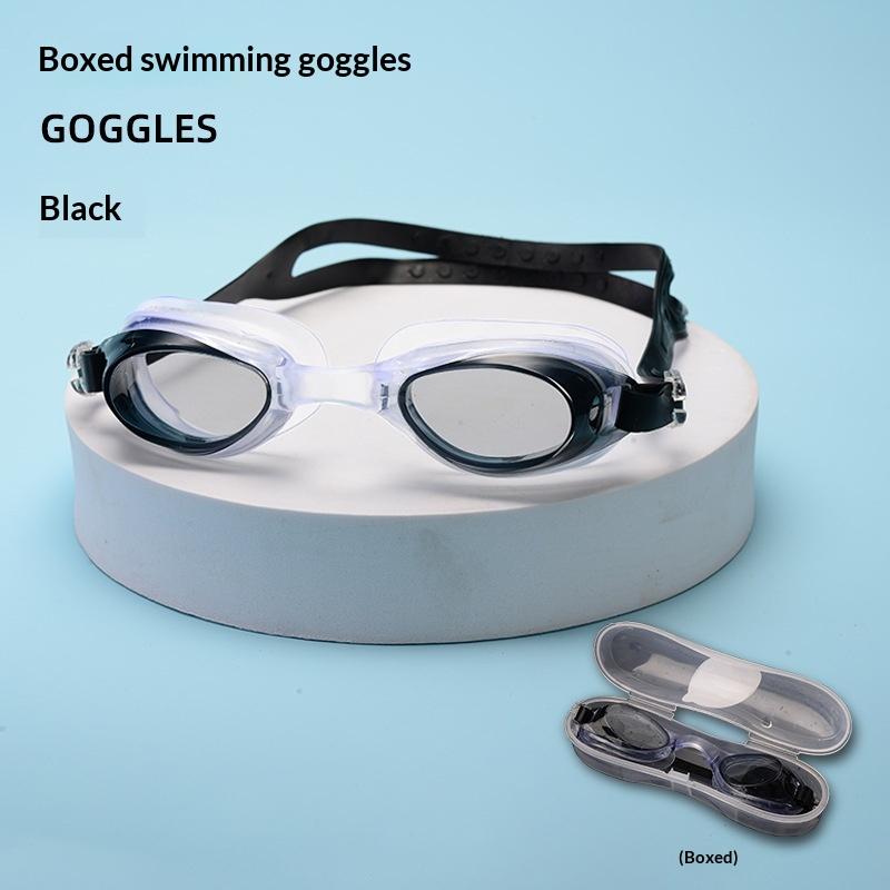 1Pc Silicone Goggle Hd Waterproof And Anti-Fog Women Men'S Diving Equipment Small Frame Adult Swimming Glasses