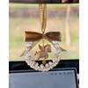 Crystal Starry Pegasus Car Pendant Rearview Mirror Hanging Decoration Gift For Women