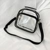 New Transparent PVC Shoulder Messenger Bag Women's Bag