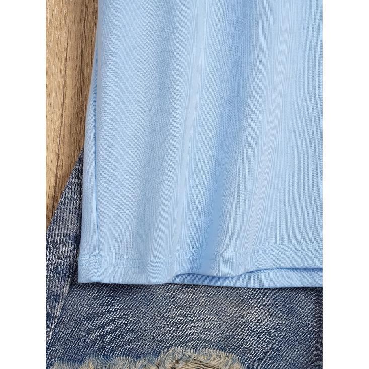 New Sweet Style Denim with Pearl Bow Print Short Sleeves and Round Neck T Women's T Shirt Suitable for Casual Outings In Spring and Summer Niche