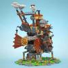 Hayao Miyazaki Howl'S Moving Castle Assembly Building Block Model Kit Puzzle Children'S Toys Desktop Ornament Gift Collectible