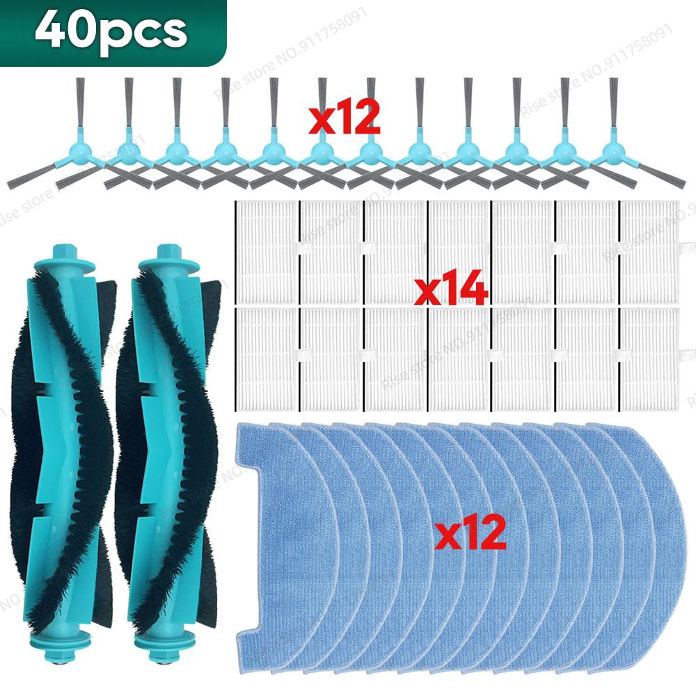 Compatible for Conga 7690 Immortal Max, Lubluelu L15, IRBIS Bean 0421, MONSGA MS1 MAX Spare Parts Main Brush Hepa Filter
