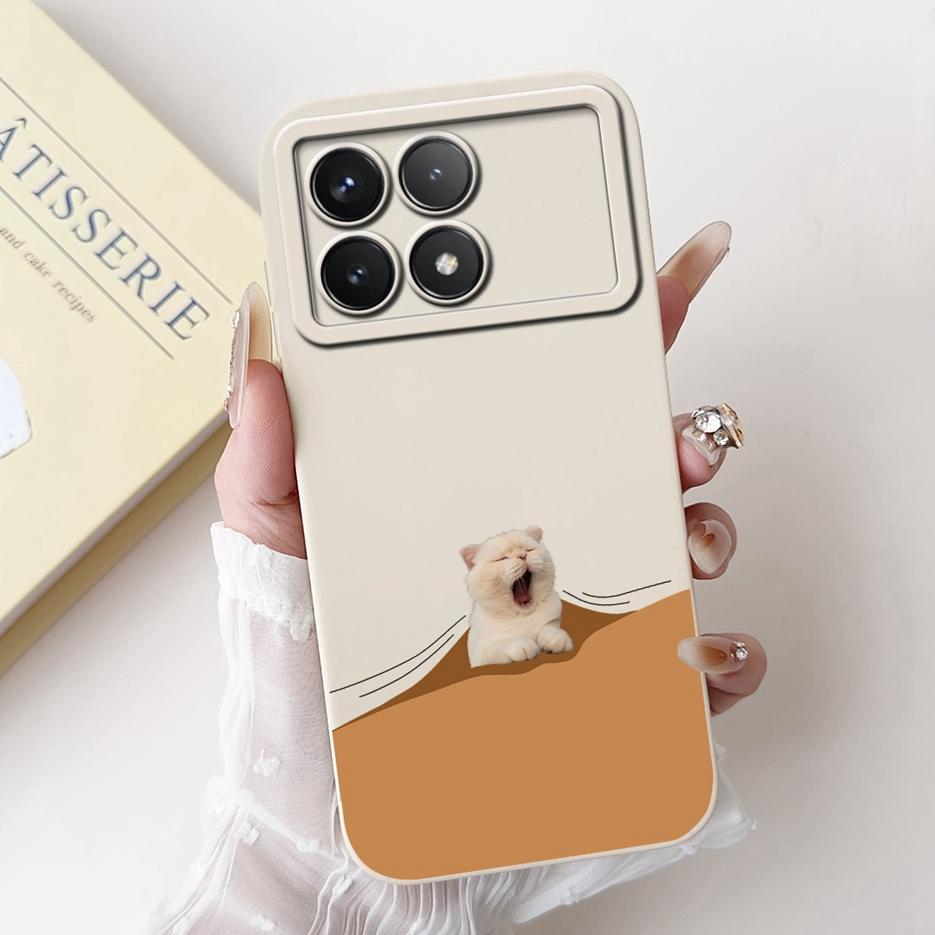 For Xiaomi Poco X6 Pro 5G Case Cute Panda Cartoon Cover Soft Silicone Phone Case For Xiaomi Poco X6 Neo PocoX6 Pro Fundas Bumper